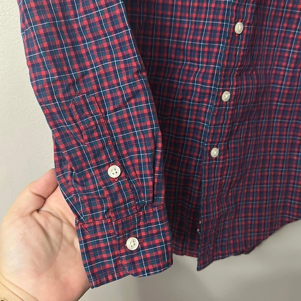 Ralph Lauren Long Sleeve Plaid Button Down Size Small 8
